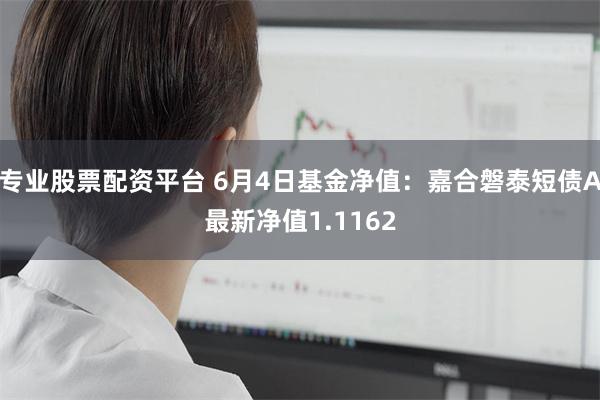 专业股票配资平台 6月4日基金净值：嘉合磐泰短债A最新净值1.1162