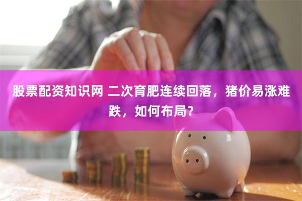 股票配资知识网 二次育肥连续回落，猪价易涨难跌，如何布局？