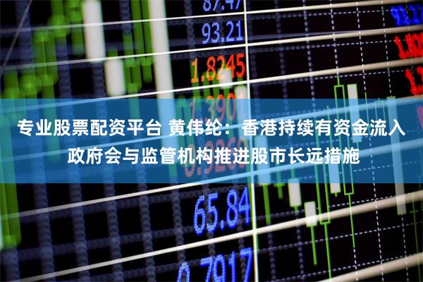 专业股票配资平台 黄伟纶：香港持续有资金流入 政府会与监管机构推进股市长远措施