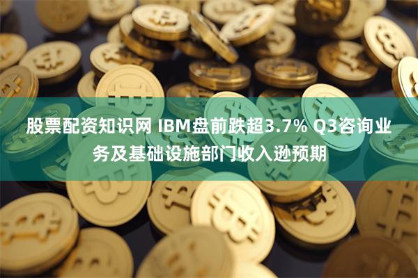 股票配资知识网 IBM盘前跌超3.7% Q3咨询业务及基础设施部门收入逊预期