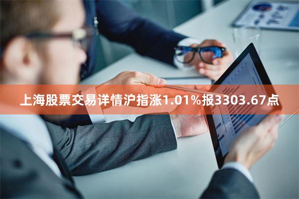 上海股票交易详情沪指涨1.01%报3303.67点